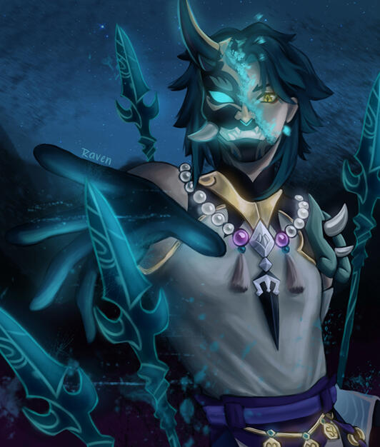 Genshin Impact character Xiao