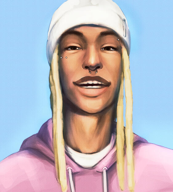 Portrait of someone's original character